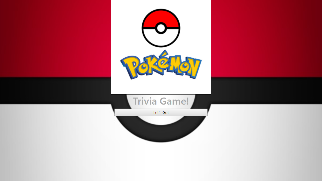 Trivia Game 'Pokémon quiz'